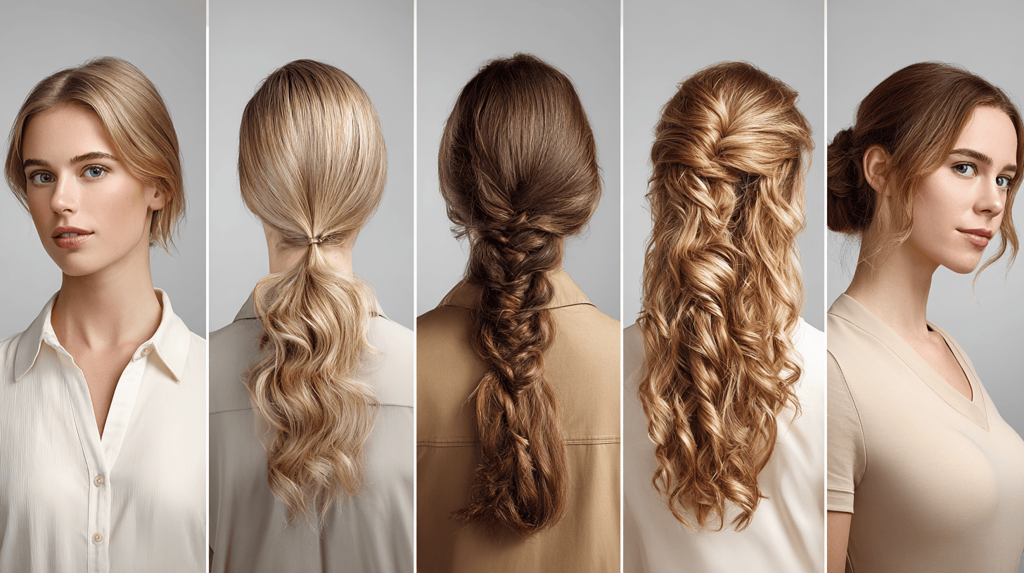 🏫 5 Easy Heatless Back-to-School Hairstyle Ideas